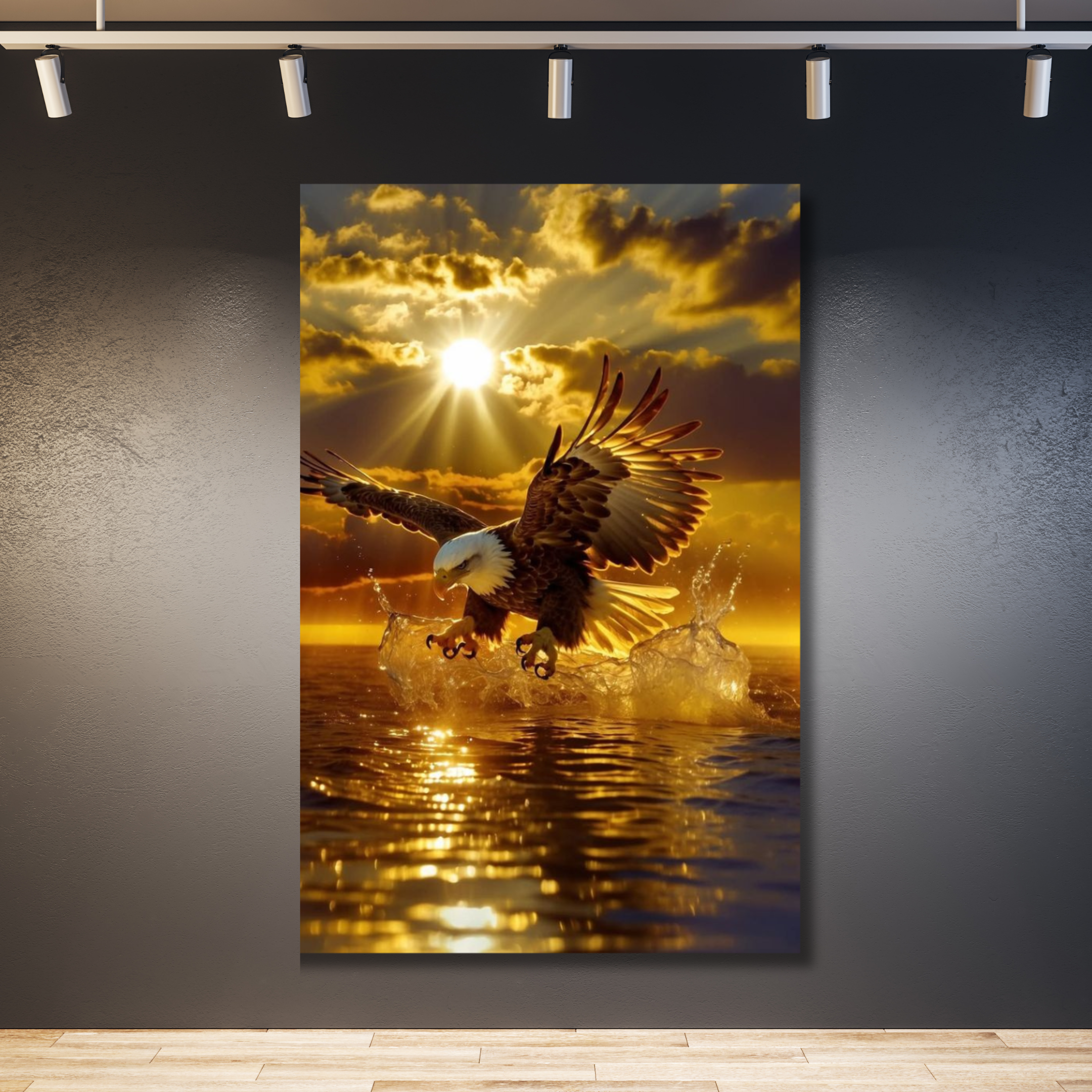 Águila de agua dorada