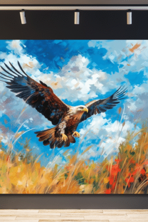 Águila impresionista