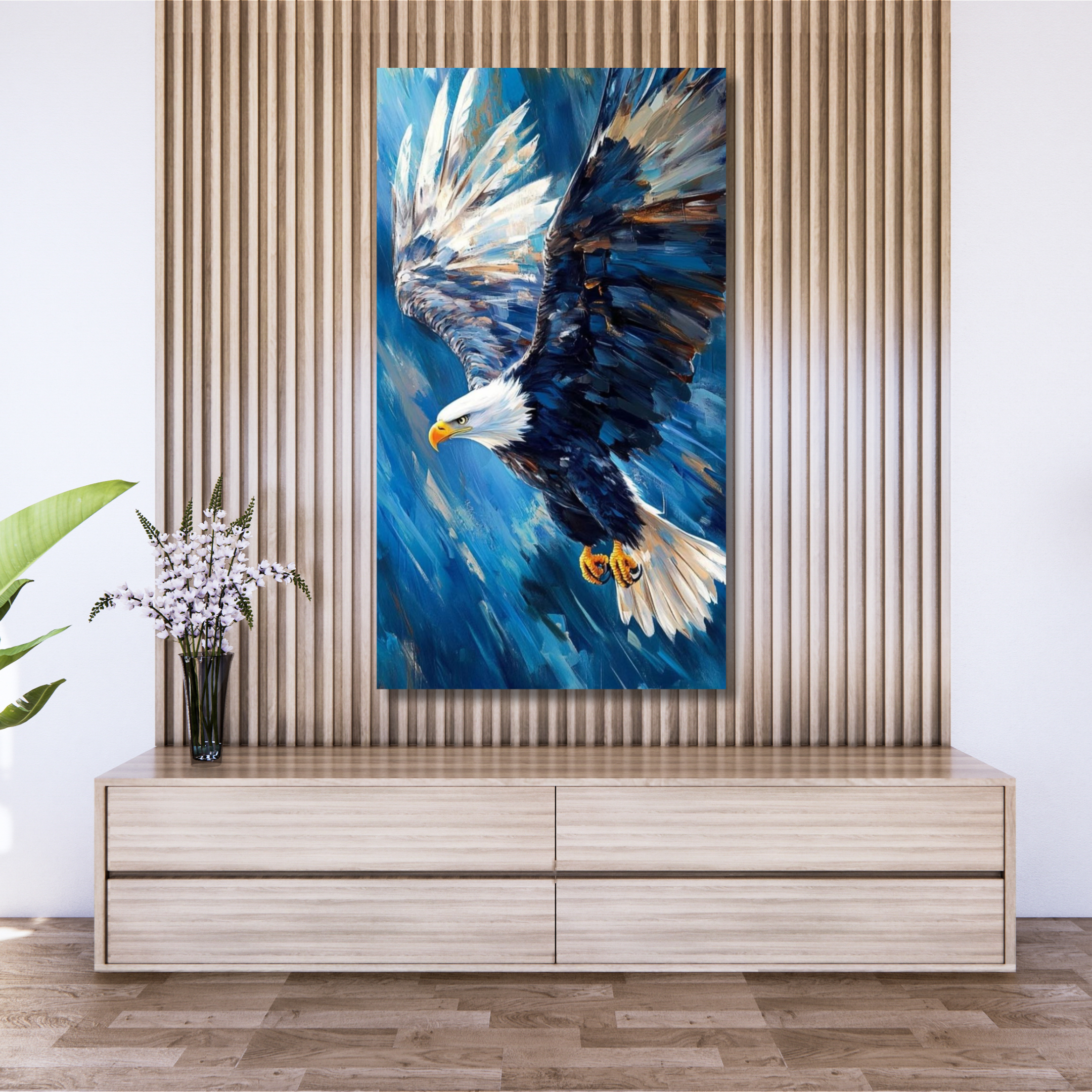 Águila lateral azul - Image 2