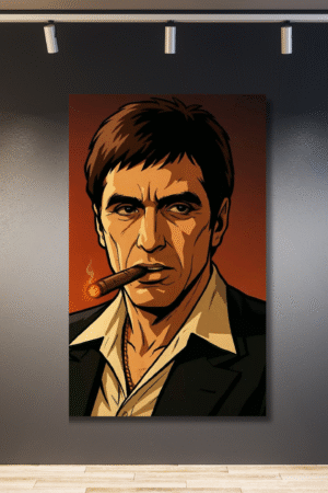 All tabaco caricatura