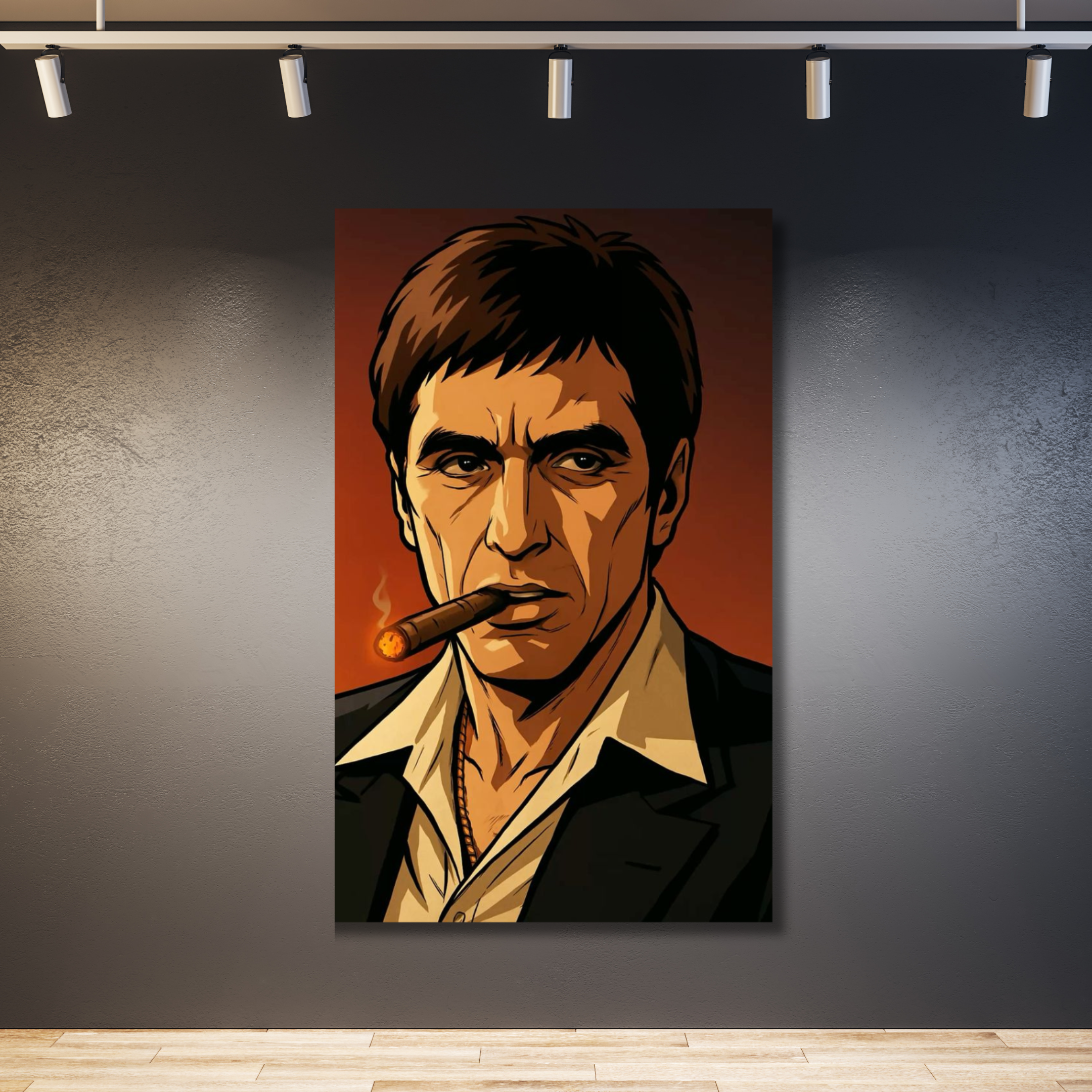 All tabaco caricatura