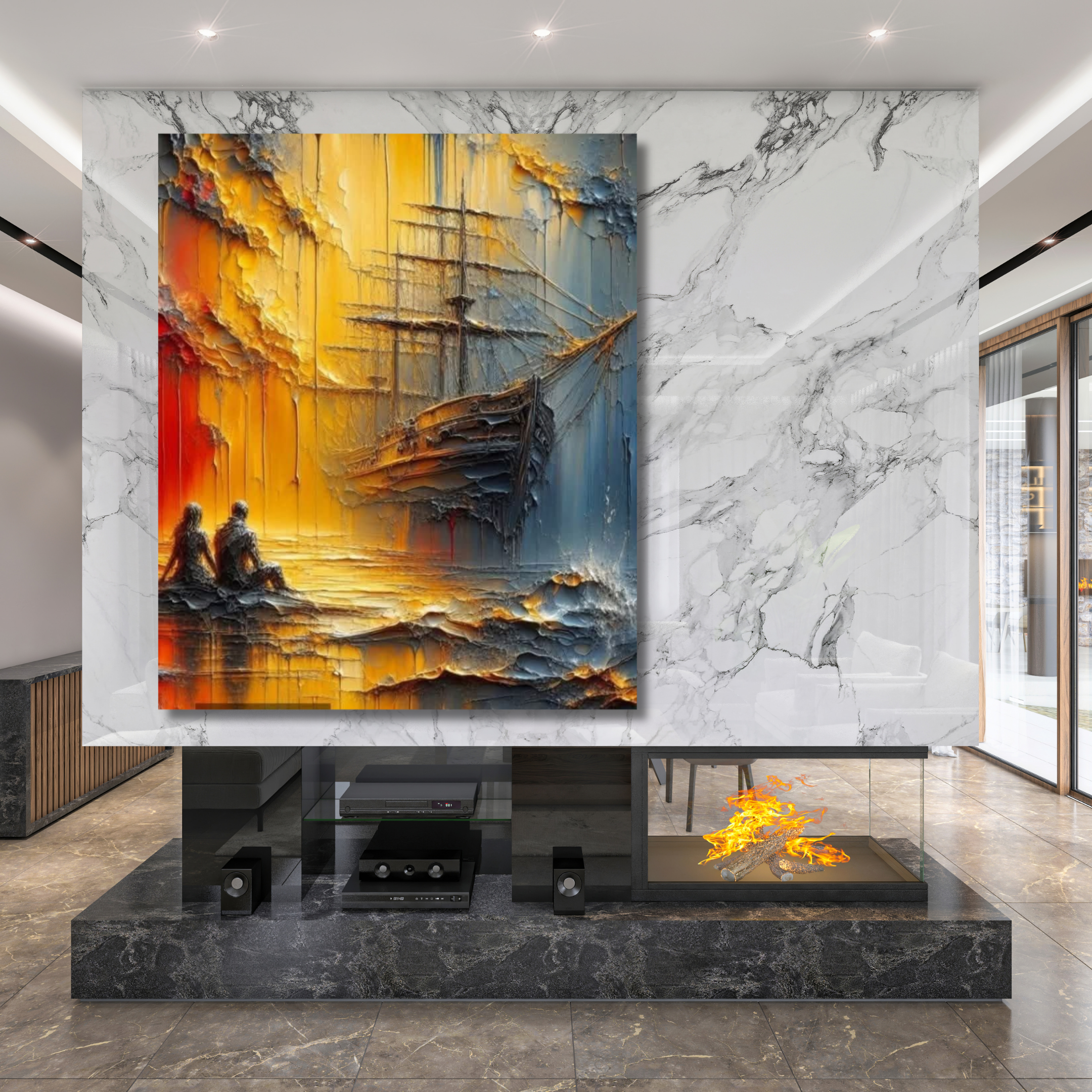 Barco niebla de colores - Image 2