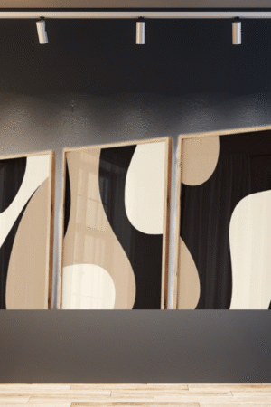 Boho blanco y negro uno