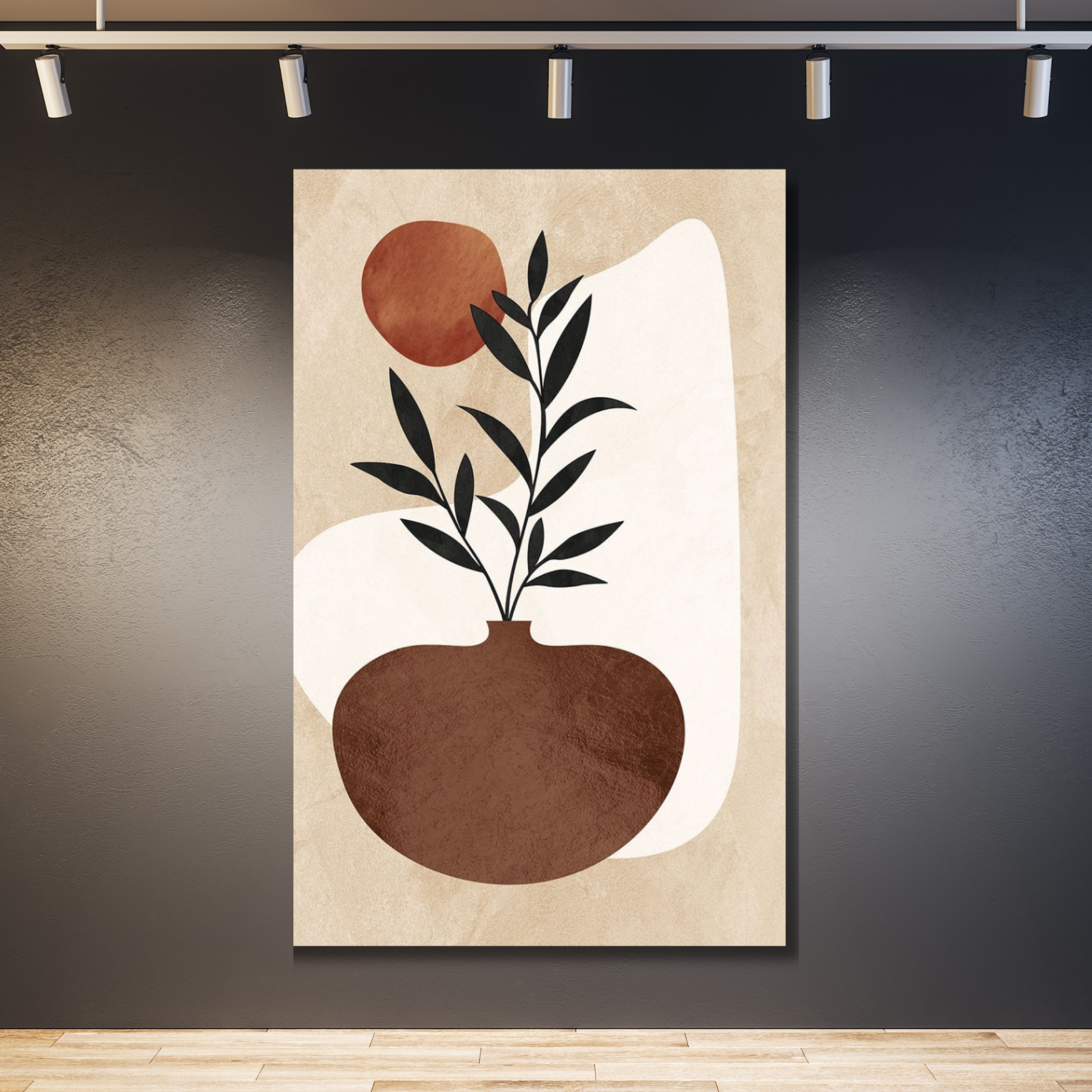 Boho minimal sol plantas tres