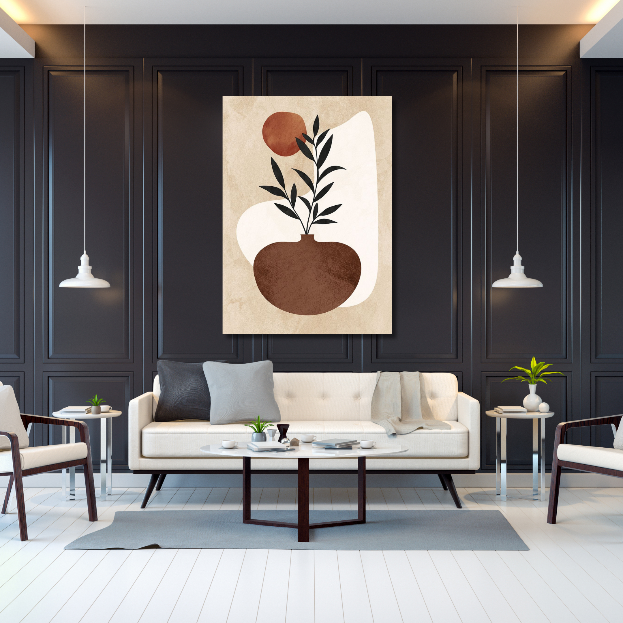 Boho minimal sol plantas tres - Image 2