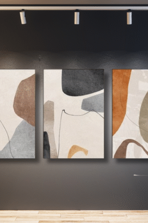 Boho tríptico suave