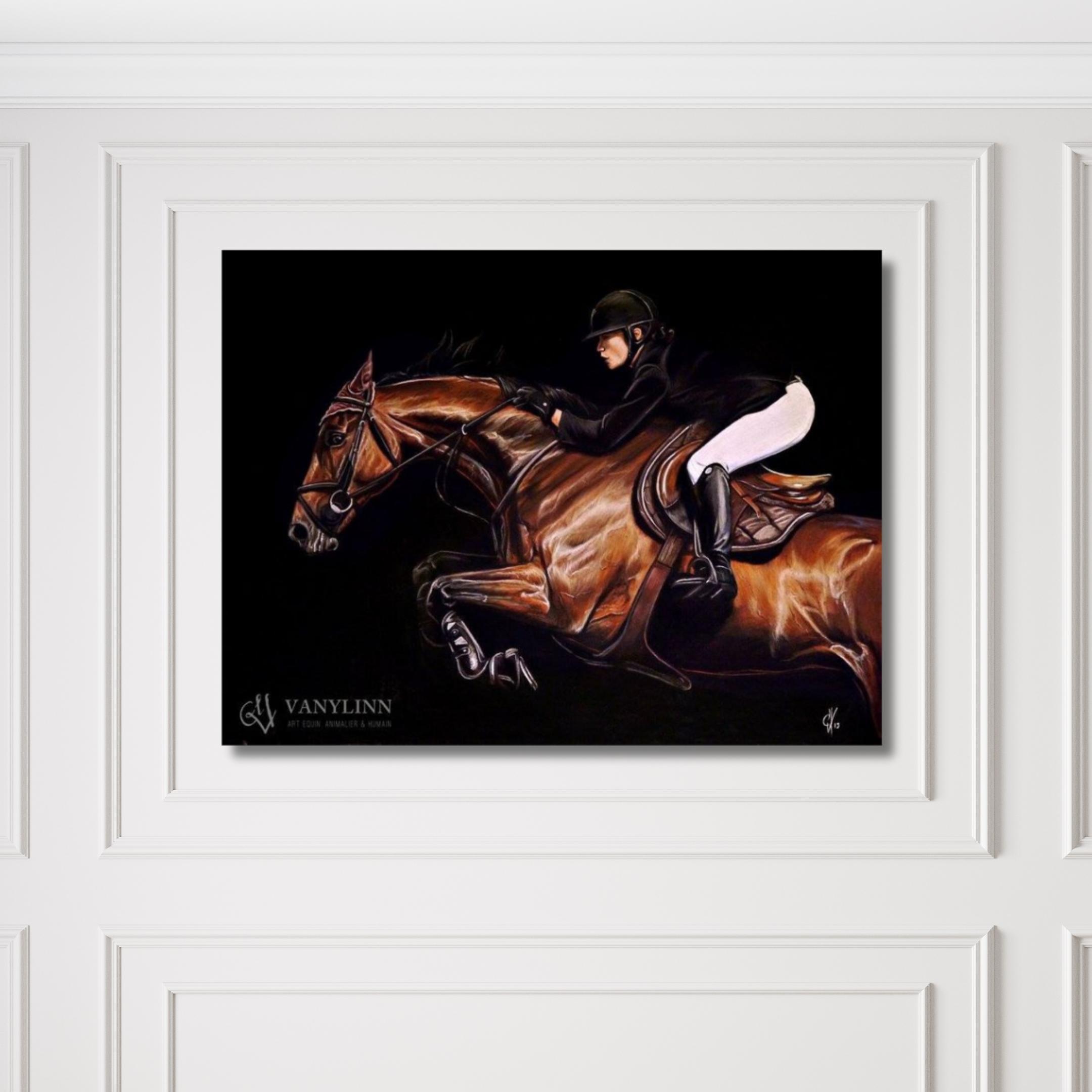 Caballo corriendo con jinete - Image 2