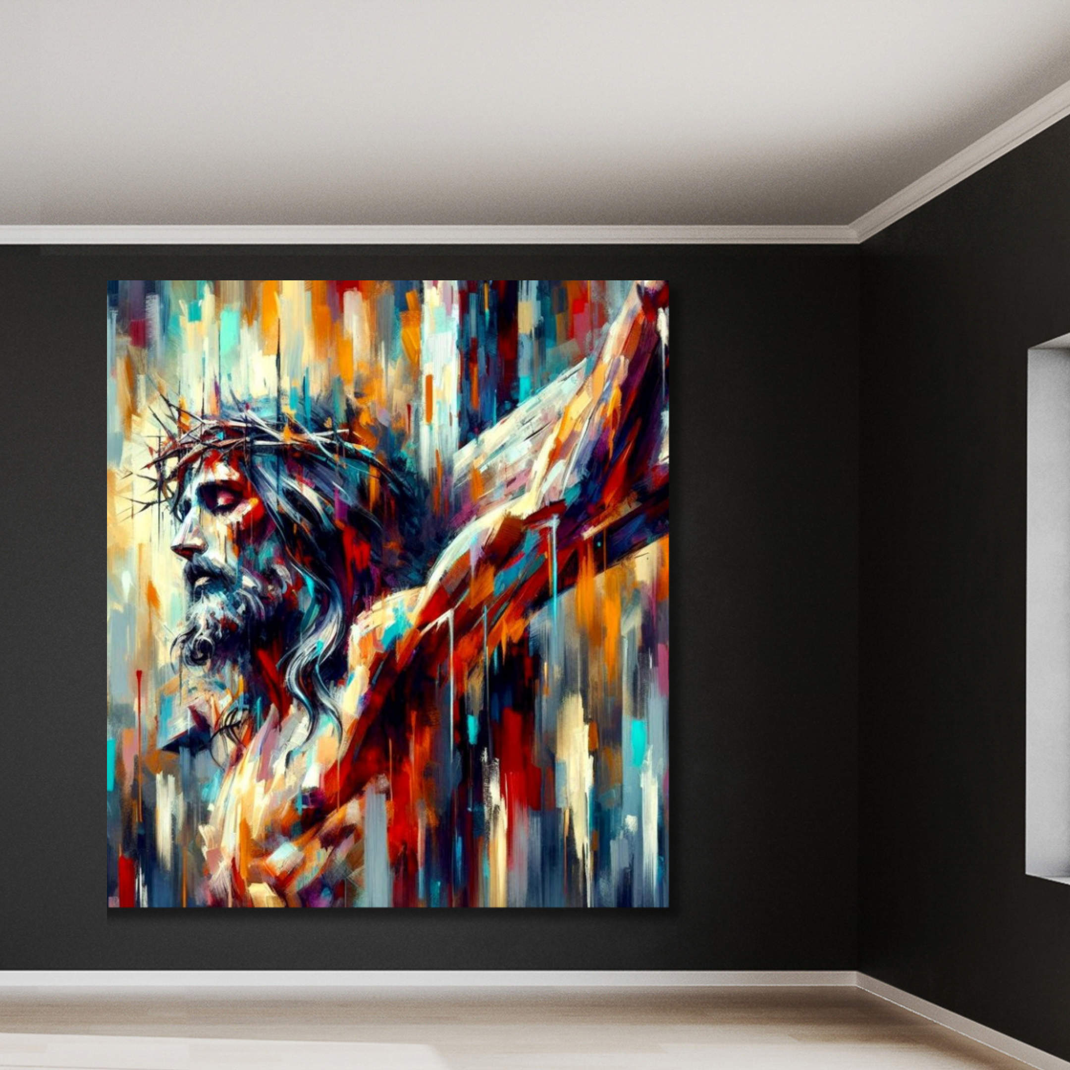 Crucifixión colores izquierdo - Image 2