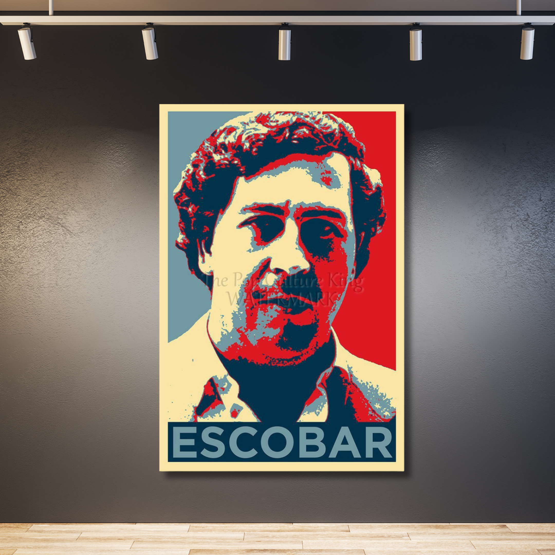 Escobar caricatura