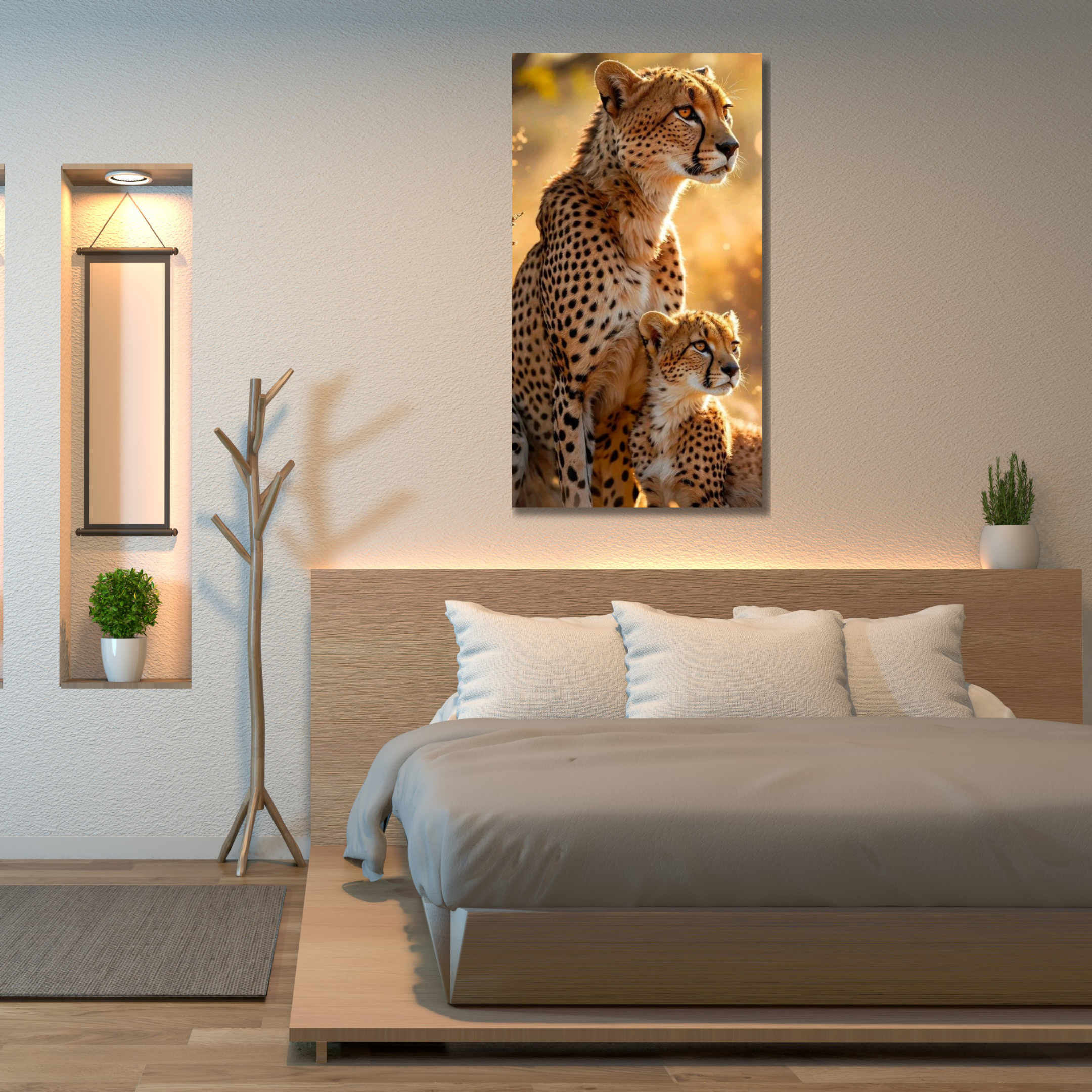 Gepardo con cachorro - Image 2