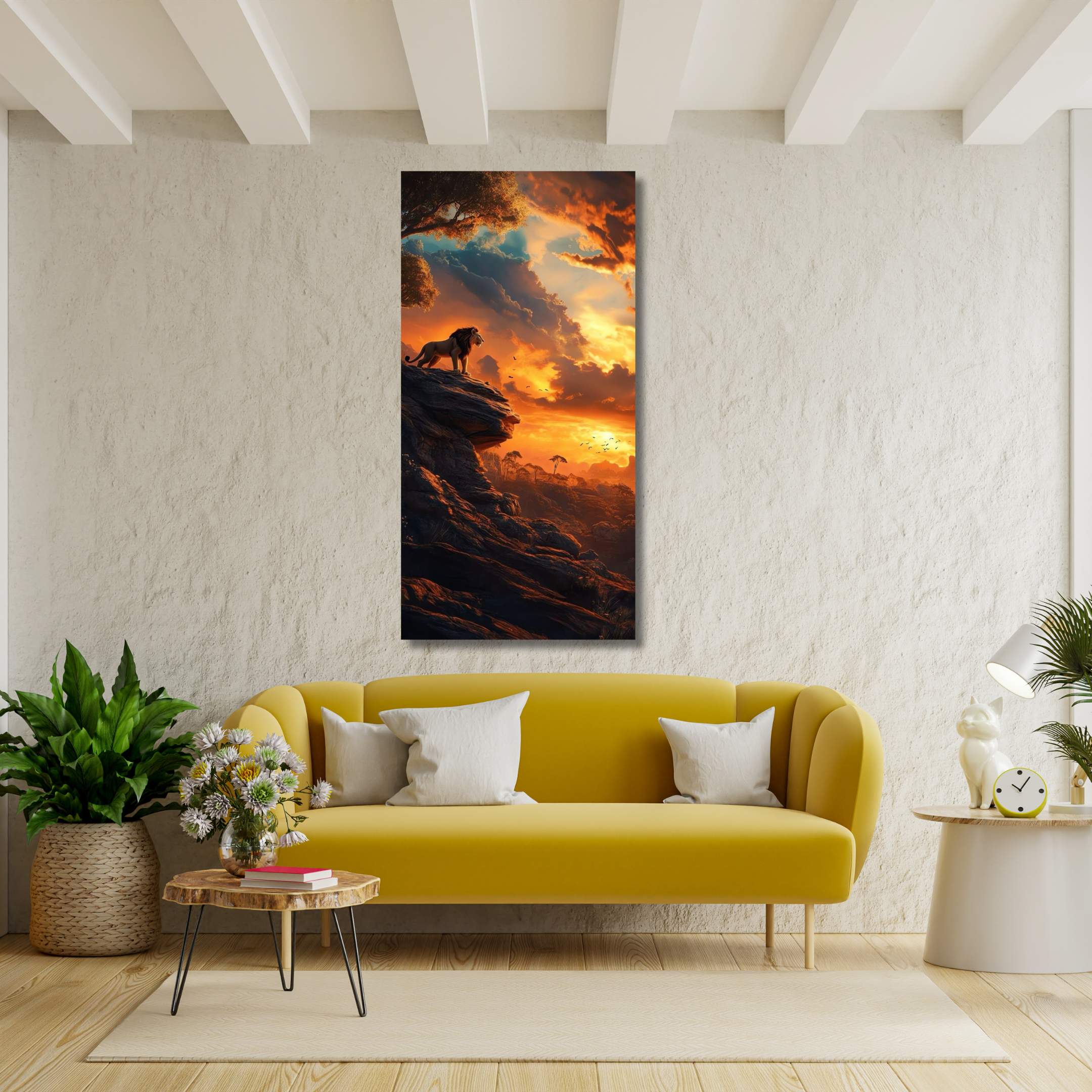 León en risco en el cielo - Image 2