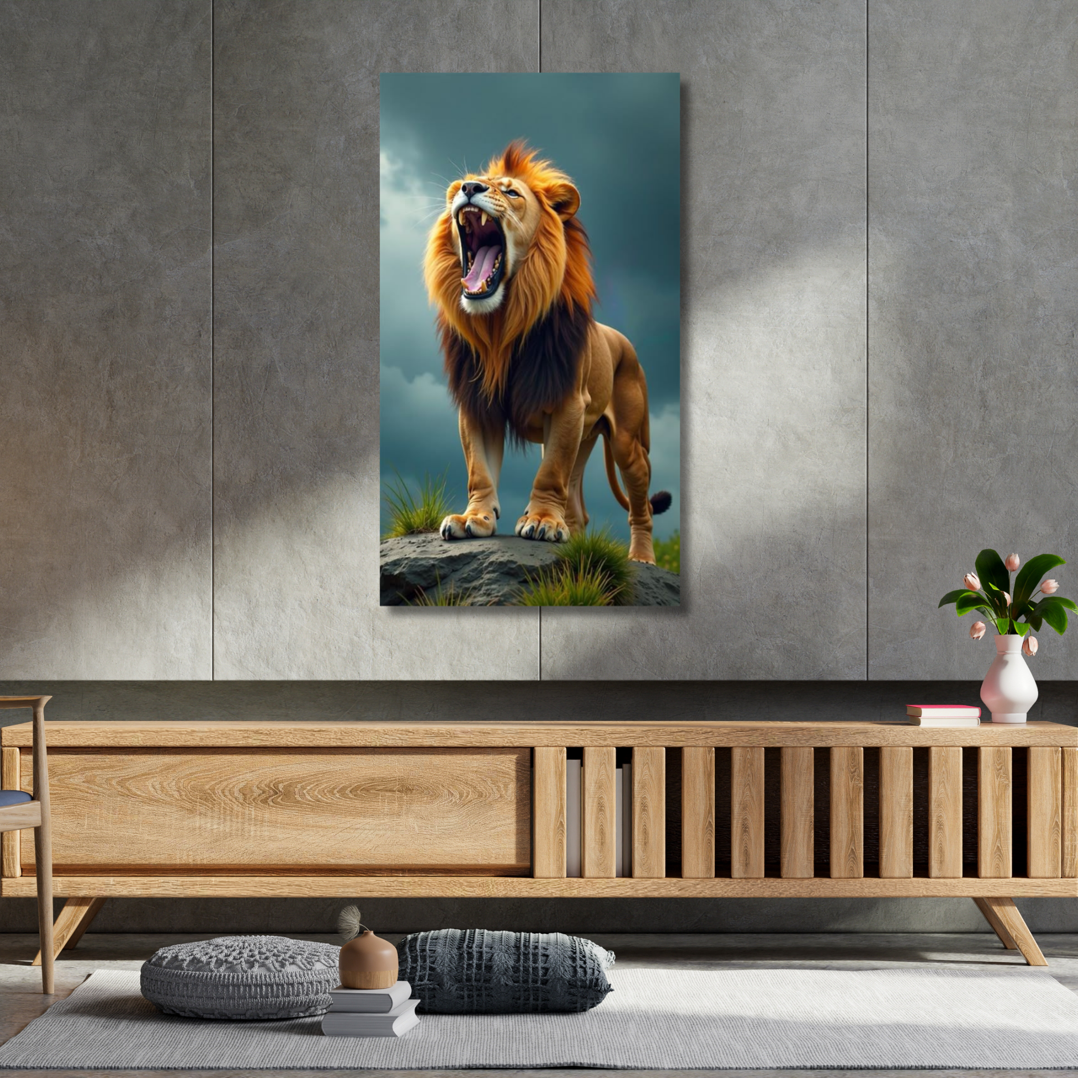 León rugiendo uno - Image 2