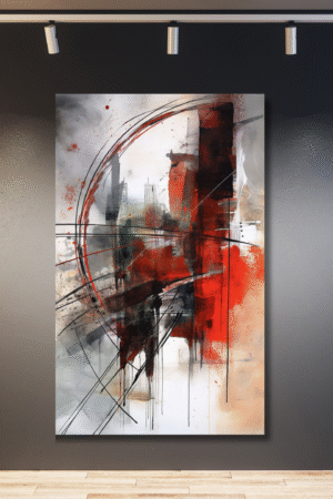 Manchas rojas y negras