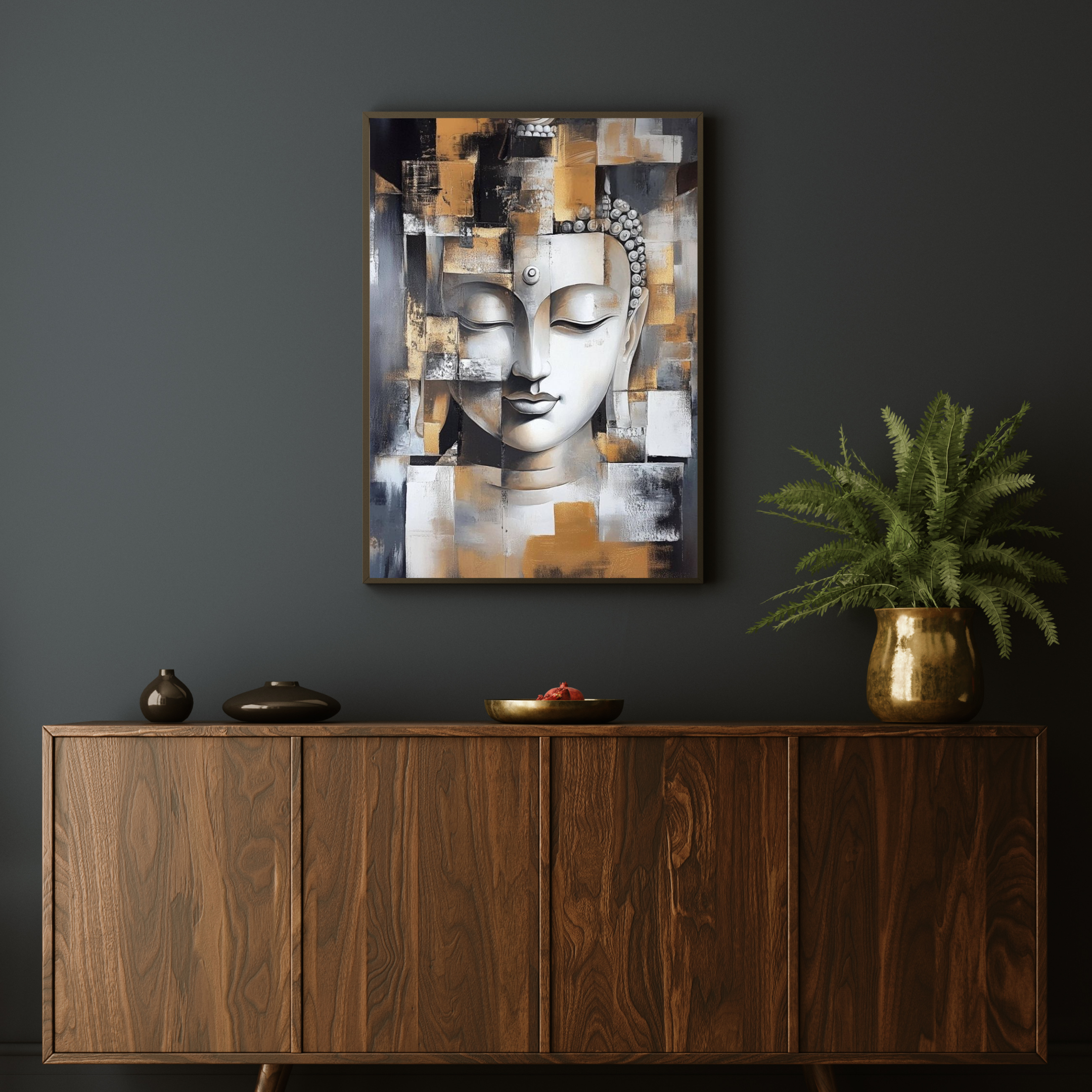 Rostro de buda geometría - Image 2