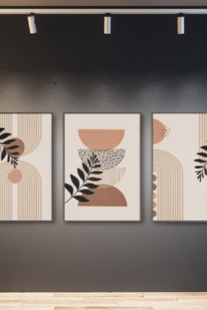 TrÃptico boho plantas