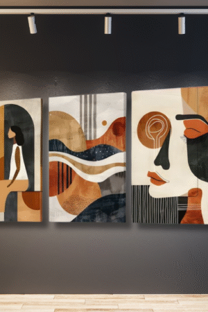 TrÃptico montañas boho