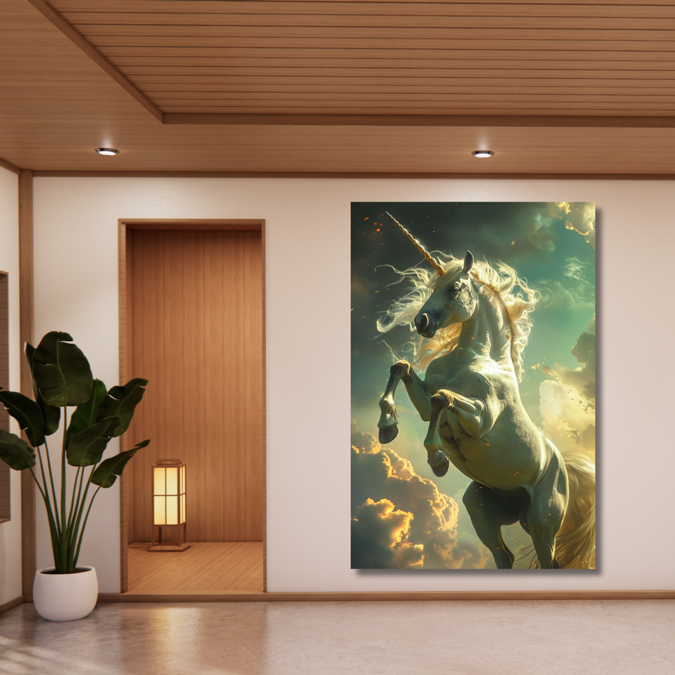 Unicornio cielo verde - Image 2